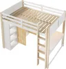 Merax Etagenbett Hochbett 140x200 cm, Stockbett mit Produktbild-Vorschau 11