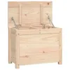 vidaXL Cassapanca 60x32x45,5 cm in legno massello di pino Anteprima dell’immagine prodotto 9