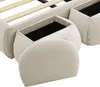 Letto imbottito 90x200cm con orecchie da coniglio, Anteprima dell’immagine prodotto 4
