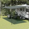 vidaXL Dywan namiotowy 250x550 cm Ciemnozielony HDPE Podgląd zdjęcia produktu 2