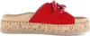Gabor Plateau Pantoletten Damen 31393931363932 Rot 38 EU Produktbild-Vorschau 4