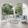 MeXo Gartenmöbelset, Loungeset Aluminium für 6-7 Personen Produktbild-Vorschau 2
