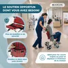 Fauteuil roulant de transport Mobiclinic en alliage Voir les images du produit 4