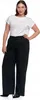 Elegante Damenhose mit hoher Taille aus Leinen Weit und Produktbild-Vorschau 4