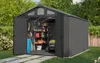 Keter Stronghold 10x15 Gartenhaus Kunststoff Grau Produktbild-Vorschau 2