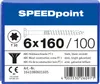 ABC SPEEDpoint Holzbauschraube Senkkopf T30 Teilgewinde Produktbild-Vorschau 1