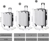 Premium Hartschalen-Koffer-Set 3-teilig (M+L+XL) mit Produktbild-Vorschau 6