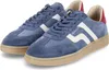 A pair of blue Gant sneakers with white stripes and a red heel accent. Náhľad obrázku produktu