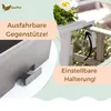 2er Set Blumenkasten Balkongeländer Balkon Blumenkasten Produktbild-Vorschau 3