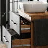 Planetmöbel LUX Waschtischunterschrank 70 cm hängend ohne Produktbild-Vorschau 3