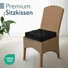 Beautissu 4er Set Bodenkissen Sitzkissen Mila, 50x50cm, Produktbild-Vorschau 3