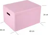 Creative Deco Růžová Dřevěná Krabice s Víkem a Uchy | 40 x Náhled obrázku produktu 2