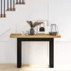 vidaXL Konzolový stolek NOAIN s nohami ve tvaru U 120x30x75 Náhled obrázku produktu 1