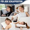 Alkamto Reisekissen Memory-Schaum 40x25x10 cm kompakt mit Produktbild-Vorschau 8