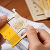 RoboTime Puzzle 3D in legno Tram storico Anteprima dell’immagine prodotto 18