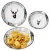 3tlg Servierschale Set Alois 650ml 1L & 1,3L Porzellan Produktbild-Vorschau 1