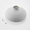 Lindby Deckenlampe Gerwina, weiß/gold, Metall, 40 cm, E27 Produktbild-Vorschau 8