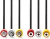 Nedis CVGL24305BK20, 2 metros, 3 conectores RCA (macho), 3 Vista previa de la imagen del producto 1