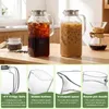 2 Liter Glas Karaffe Glaskrug mit Deckel, Wasserkaraffe, Produktbild-Vorschau 14
