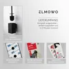 ELMOWO - Edelstahl Klobürste ohne Bohren in schwarz - Produktbild-Vorschau 3