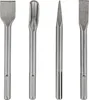 SDS Max Meißel 280 mm Set 4 Stück Kanal Spitz Flach Breit Produktbild-Vorschau 2