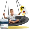 WOLKENGLÜCK® Nestschaukel [Ø 110 cm] - Höhenverstellbare Produktbild-Vorschau 1