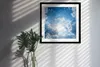 Bild - 50 cm x 50 cm - MDF - Rahmen, Wandkunst - Wolken im Produktbild-Vorschau 3