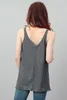 Tom Tailor Damen Top Shirt Grau mit Schriftzug Gr. M Produktbild-Vorschau 4