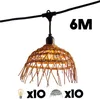 Guirlande lumineuse extérieure raccordable 6m avec 10 Voir les images du produit 6