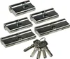 Schließzylinder-Set 5 30/10-30/30-35/35 Profil-Zylinder 5 Produktbild-Vorschau 1