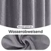 Textil Duschvorhang Wannenvorhang wasserabweisend Produktbild-Vorschau 4