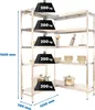SIMONINOX CORNER Metallregal 5SS/1600x(1760-1260)x500 Produktbild-Vorschau 1