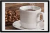 Bild 60x40 MDF-Rahmen, Wandkunst Tasse Kaffee Produktbild-Vorschau 1