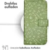 imoshion Design Klapphülle Google Pixel 9A - Green Flowers Produktbild-Vorschau 10
