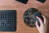 MuchoWow® Mauspad Mousepad Karte - Gummersbach - Gold - Produktbild-Vorschau 4