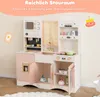DREAMADE Kinderküche aus Holz mit 16 TLG. Spielzubehör, Produktbild-Vorschau 5