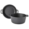 TAINO Dutch Oven 6L Gusseisen Deckel Ø 25cm Produktbild-Vorschau 1