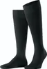 A pair of black knee-high socks on a white background. Produktbild-Vorschau
