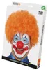 Orange Clown-Lockenperücke für Erwachsene Produktbild-Vorschau 4