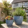 Keramický kvetináč Eggpot Antik Šedý Svetlý Ø38cm Náhľad obrázku produktu 5