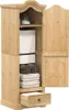 vidaXL Šatníková skriňa  55x52x170 cm z masívneho Náhľad obrázku produktu 2