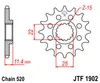 Ritzel 15Z   520 Voir les images du produit 3