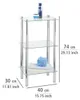 WENKO Wand Regal YAGO 3 Glas Ablagen Badezimmer Gäste WC Produktbild-Vorschau 4