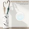 HOMCOM Schirmständer Regenschirmständer mit 4 Haken und Produktbild-Vorschau 5