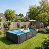VirtuFit Rechteckpool 260x180x66 cm ANTHRAZIT mit Produktbild-Vorschau 2