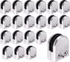 20pcs 8-10mm Glasklemmhalter Edelstahl Glashalter Produktbild-Vorschau 1