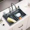 Wasserfall Küchenspüle - Spüle Mit Einem Becken - Großes Produktbild-Vorschau 5