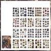 Fantasy Scrapbook Sticker Set 240 Stück – Washi & PET Productafbeelding-voorbeeld 7