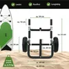 SUP Board Wagen für 2 SUP's klappbares Alugestell mit Produktbild-Vorschau 3