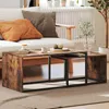 Lot de 2 tables d'appoint HOMCOM, tables basses, Voir les images du produit 2